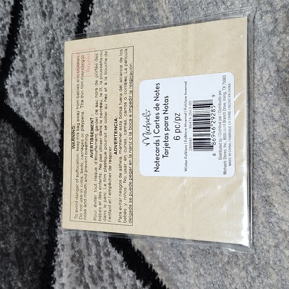 MICHAEL'S 30 PLAID BLANK NOTE CARDS & ENVELOPES BUNDLE - Picture 3 of 8